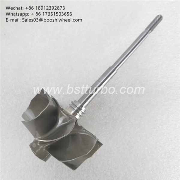 Free shipping G35 turbine wheel shaft Rtandard Rotation 68*62mm 9 blade for performance turbocharger